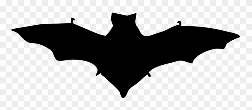 Free Vector Bat Silhouette Clip Art - Bat Shape #191567