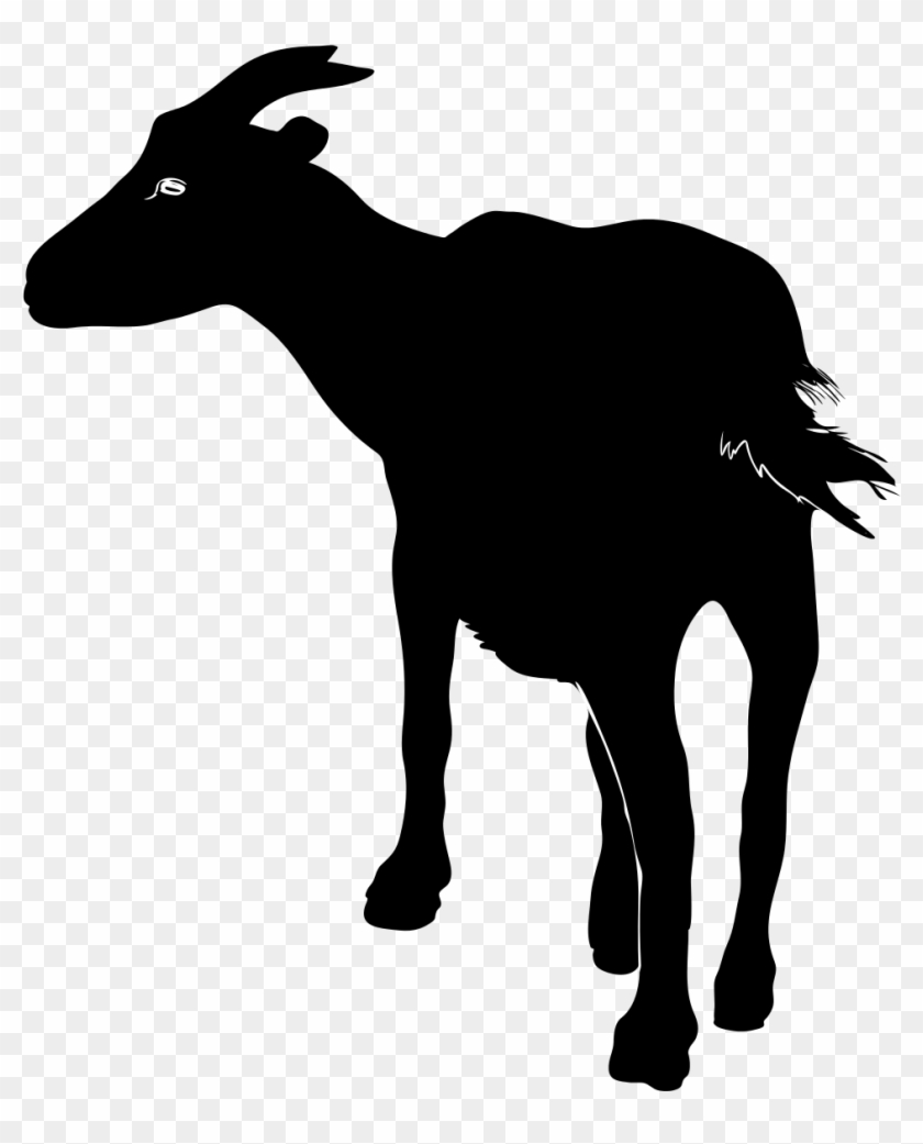 Filegoat Silhouette - Goat Silhouette Png #191669