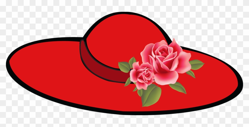Ladies Hat Clipart - Red Hat Clip Art #191692