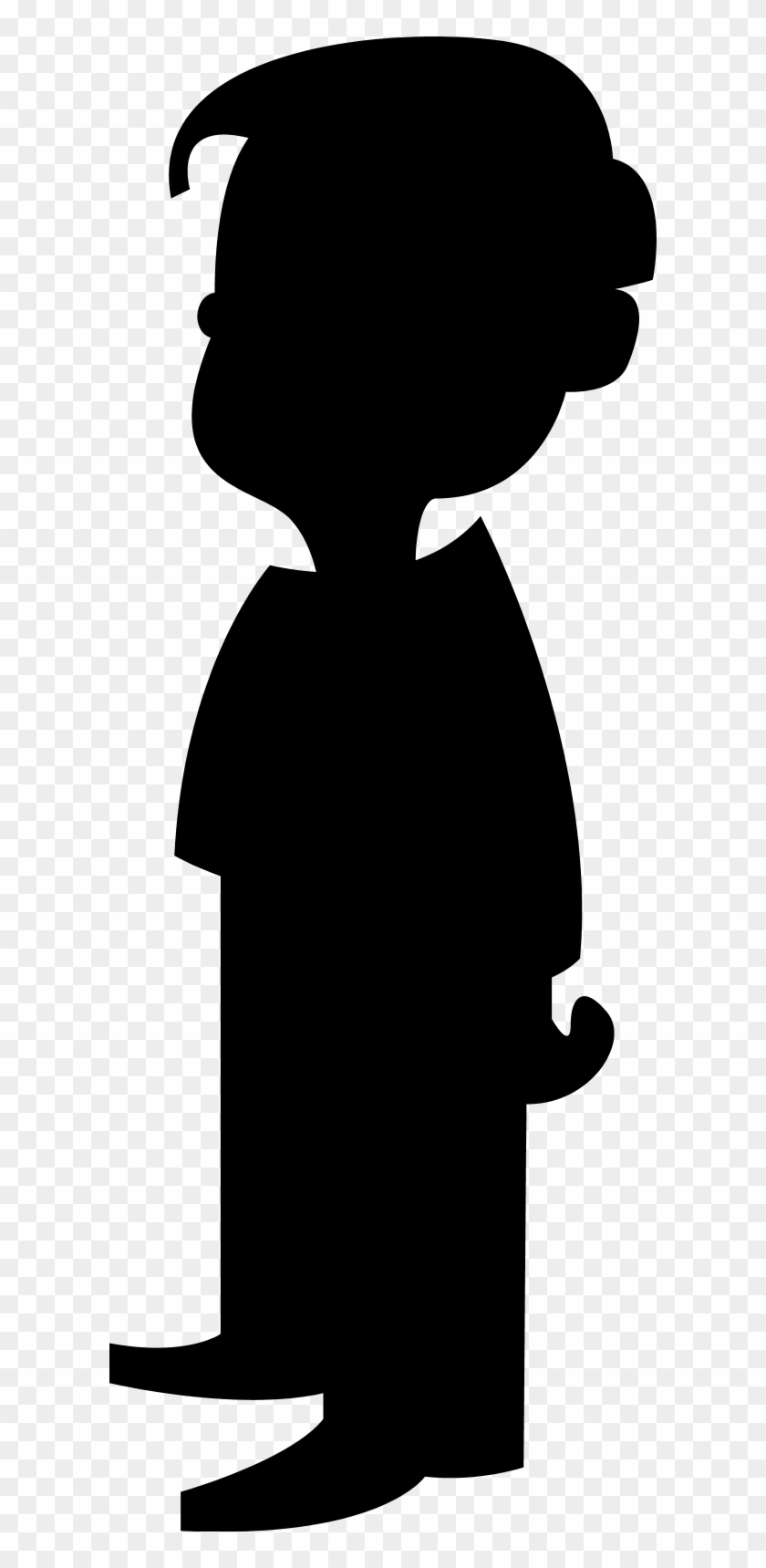 Little Boy Silhouette Clip Art - Silhouette Of A Boy - Full Size PNG ...