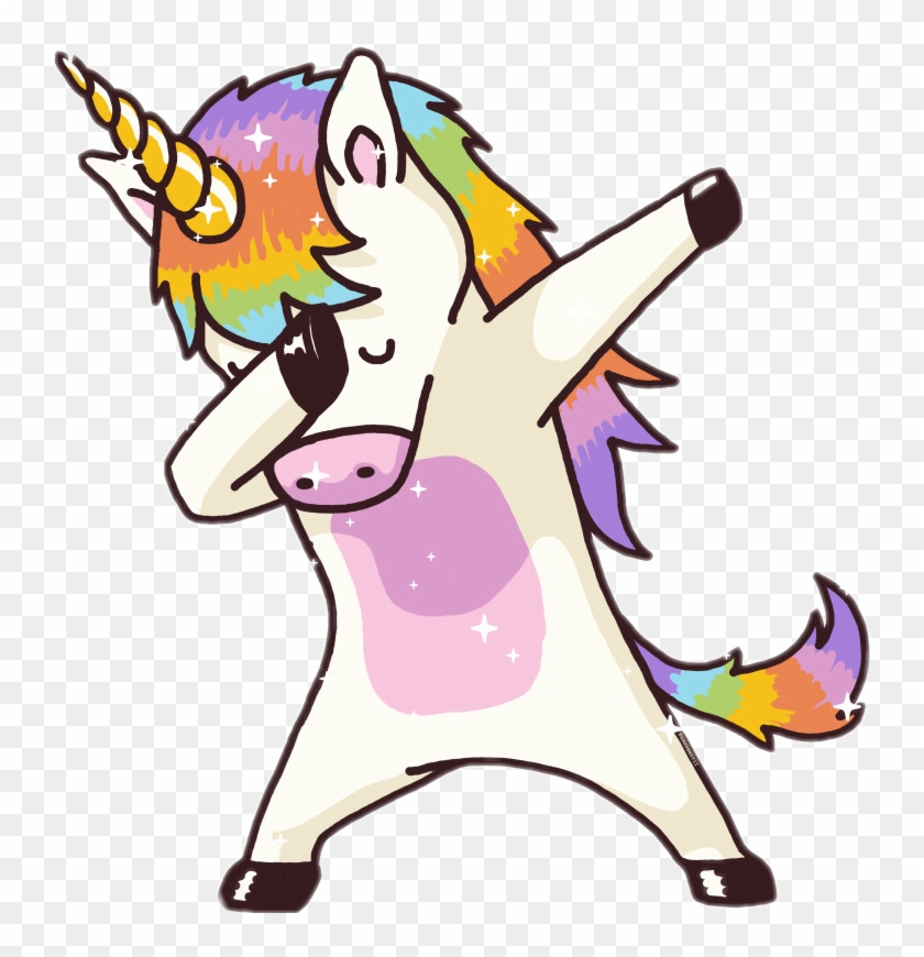 Unicorn Tumblr Unicornio Unicornland Pink Rosa Cool - Unicorn Dab #191810