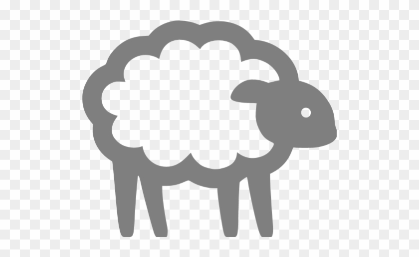 Gray Sheep Icon - Sheep Icon Png #191833