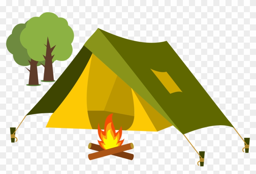 Tent Cartoon Camping Clip Art - Cartooncamping Tents #191845