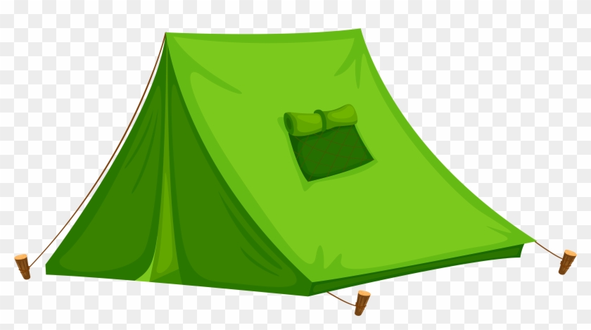 Green Tent Png Clipart Picture - Cartoon Tent Png #191855