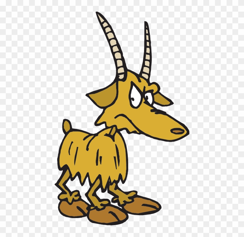 Silly Goat - Animated Mountain Goat - Free Transparent PNG Clipart Images  Download