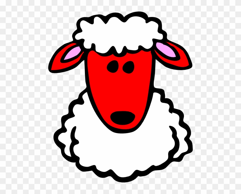 Sheep Face Clip Art - Sheep Clip Art #191860