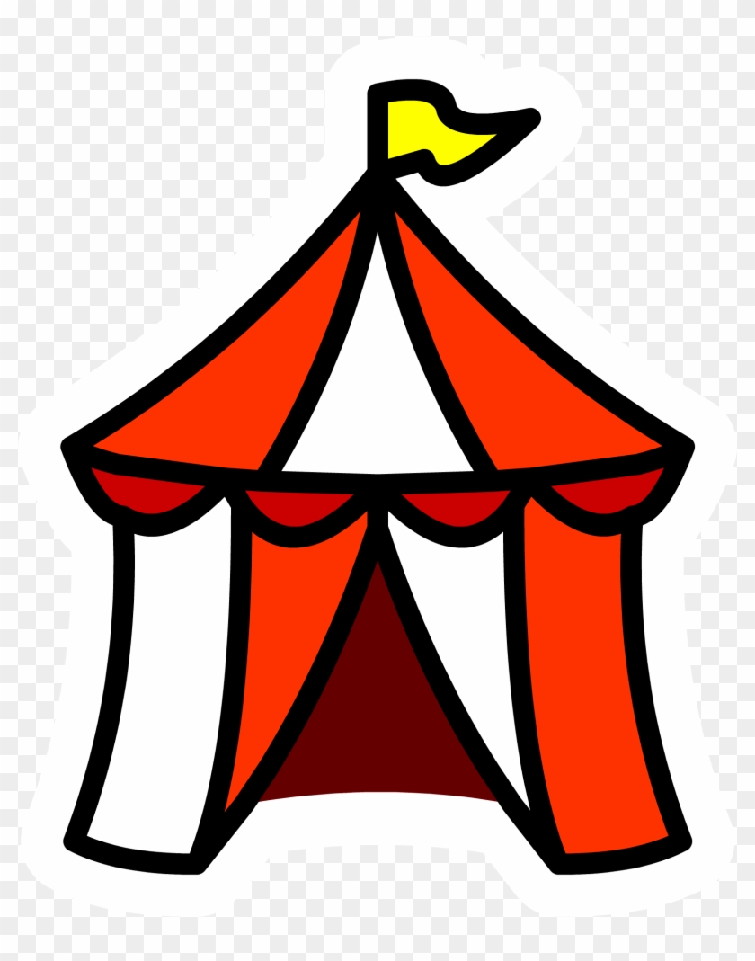 Circus Tent Pin - Circus Tent #191908