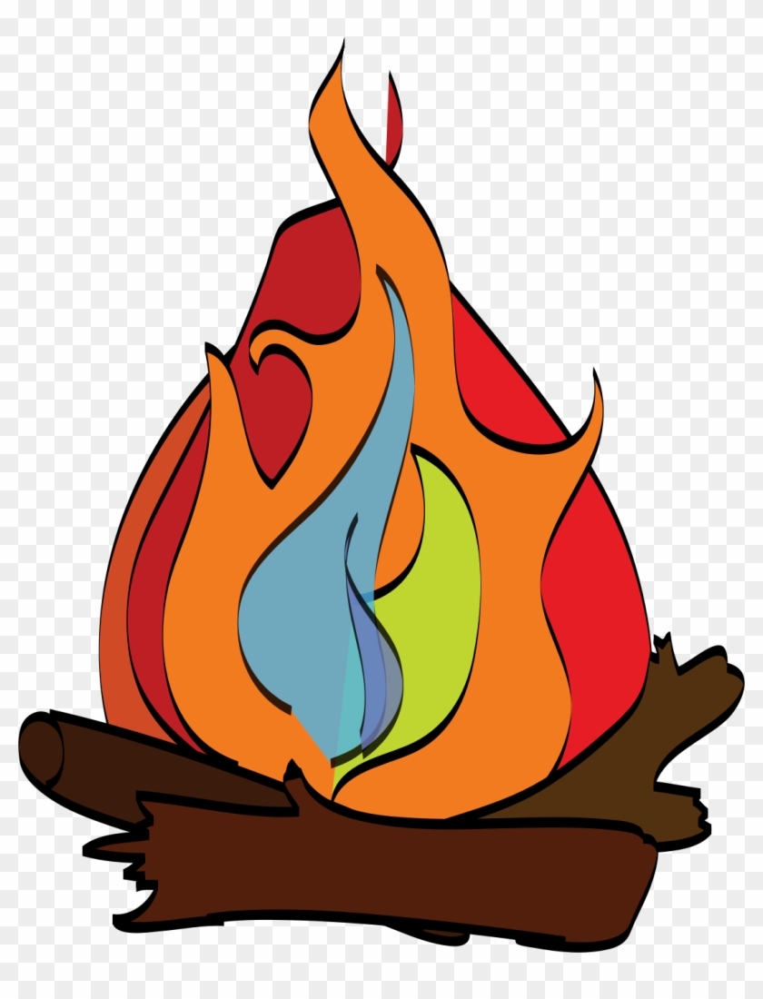 Clipart Camp Fire - Clip Art #191907