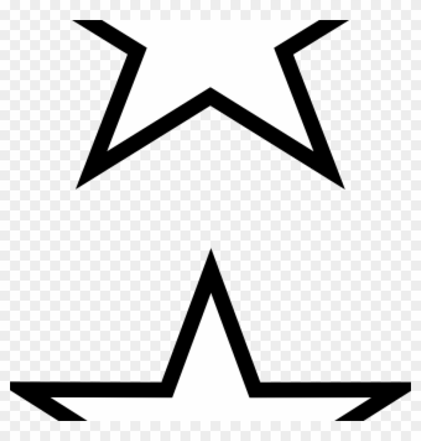 White Star Clipart White Stars Clip Art At Clker Vector - Star Outline Icon Png #191943