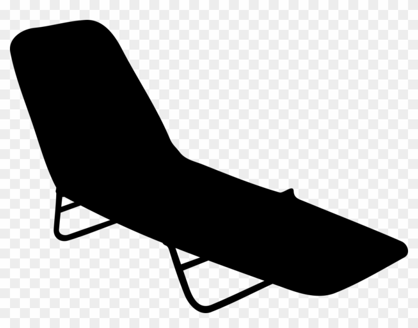 Furniture Beach Chair Elegant Outdoor Leisure Beach - Beach Chair Clip Art #191945