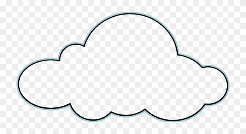 Permalink To Cloud Clipart Black And White Clipart - Cloud Clipart Black And White #191992