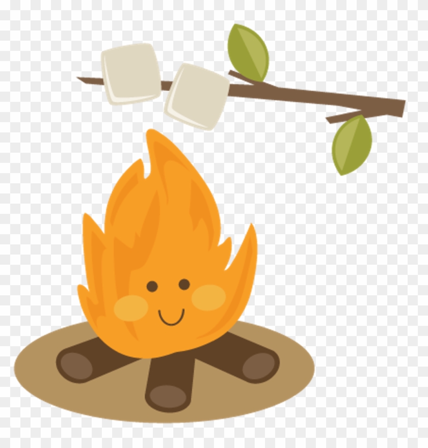 Clip Arts Related To - Campfire Marshmallow Clipart #192014