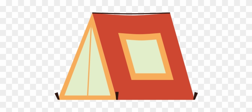 Colorful Camping Tent Travel Icon - Tent #192072