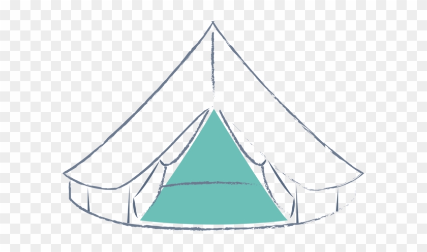 Bell Tent Awning - Bell Tent Clipart #192101