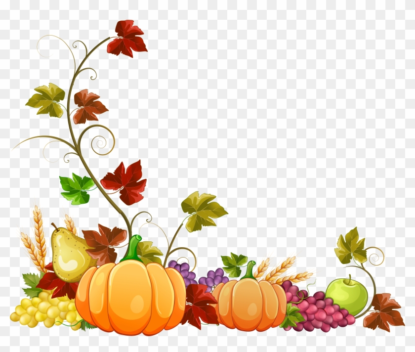 Pumpkin Clipart Border