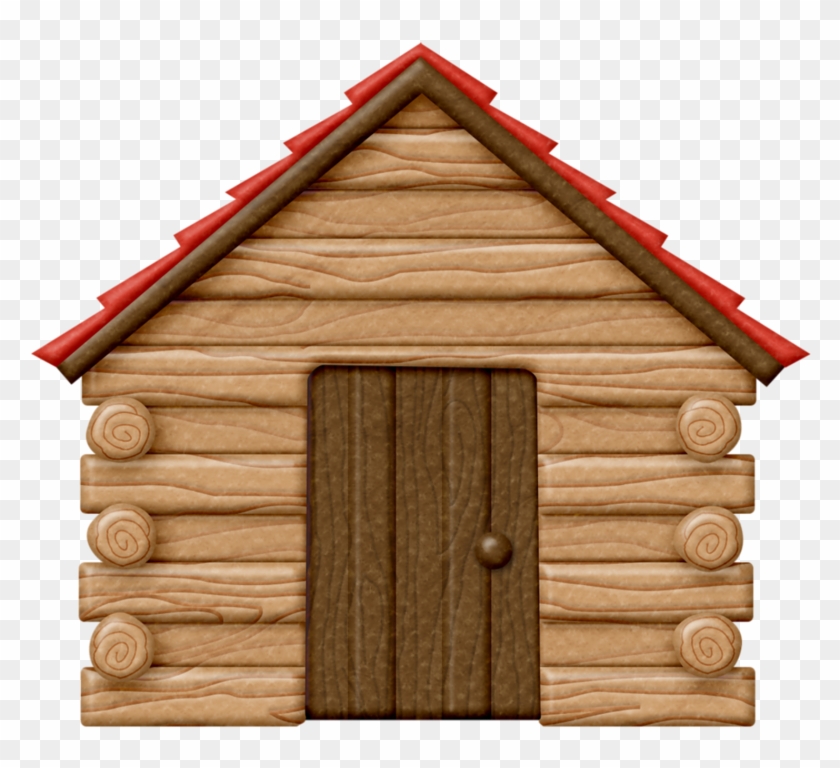 Lliella Happycampers Logcabin Png Log Cabins Clip Art - Clip Art Log Cabin #192112