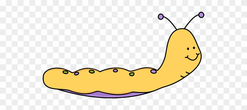 Yellow Caterpillar Clip Art - Yellow Worm Clip Art #192117
