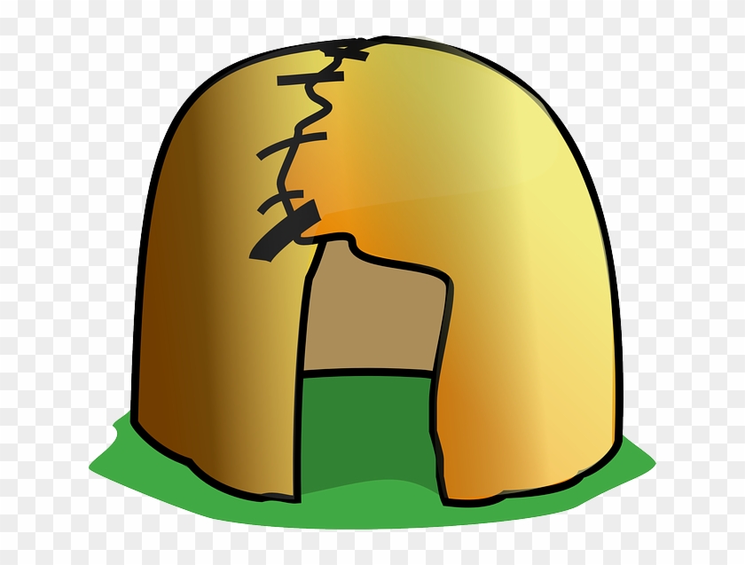 Prehistoric, Tent, Home, House, Cave - Shanty Clipart #192151