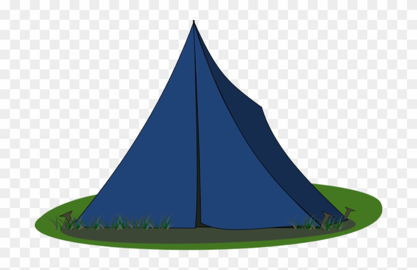 Blue Ridge Tent Svg Vector File, Vector Clip Art Svg - Camping Tent Clipart #192159