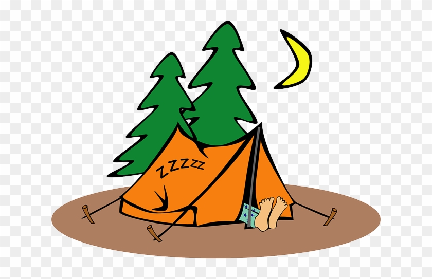 Camping Humor Tent Humorous Sleeping Loner - Camping Clipart #192179