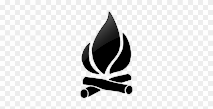 Camp Fire Clipart Fireplace - Boy Scouts Decal #192195