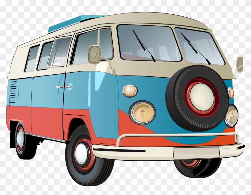 Camper Clipart Kombi - Vw Kombi Png #192200