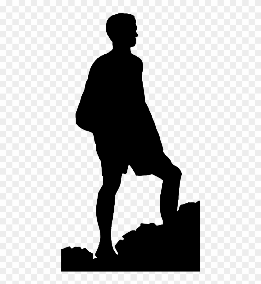 Climbing Clipart Mountain Silhouette - Mountain Climber Silhouette Png #192207