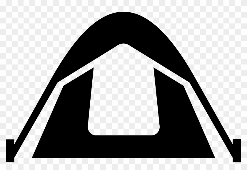 Tent Silhouette Clip Art #192222