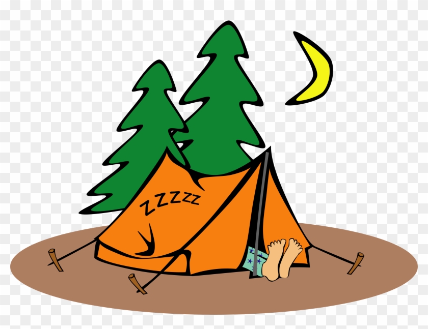 In A Tent - Camping Clipart #192229