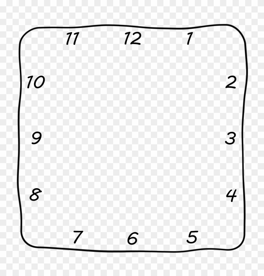 Clock Clipart Borders - Kundgebungsauto-comic-artillustration Quadratische #192275