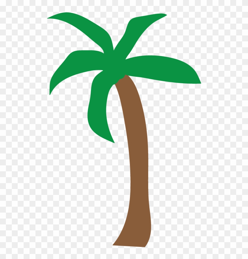 Palm Tree Clip Art Transparent Background Free - Clip Art #192276