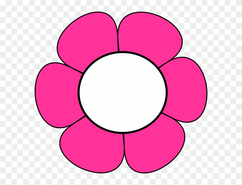 Pink Flower Clipart Hippie - White #192338