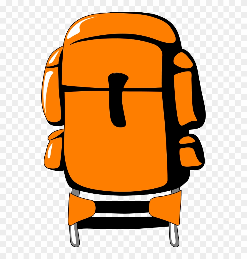 Hiking Backpack Clipart - Hiking Backpack Clip Art #192396