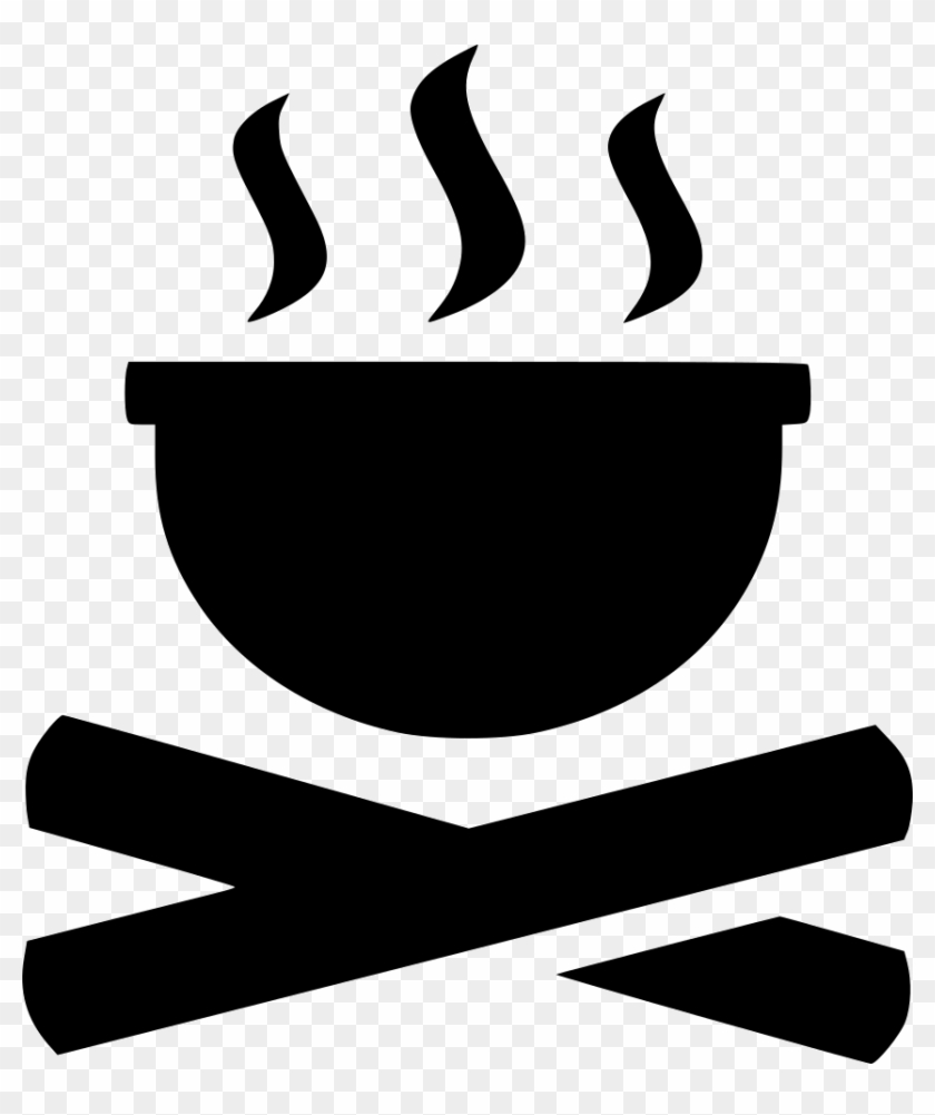 Cook Cooking Boil Fire Campfire Comments - Coffee Cup Clip Art #192397
