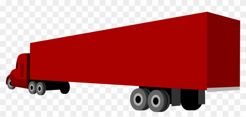Clipart Truck And Trailer - Trailer .png #192411