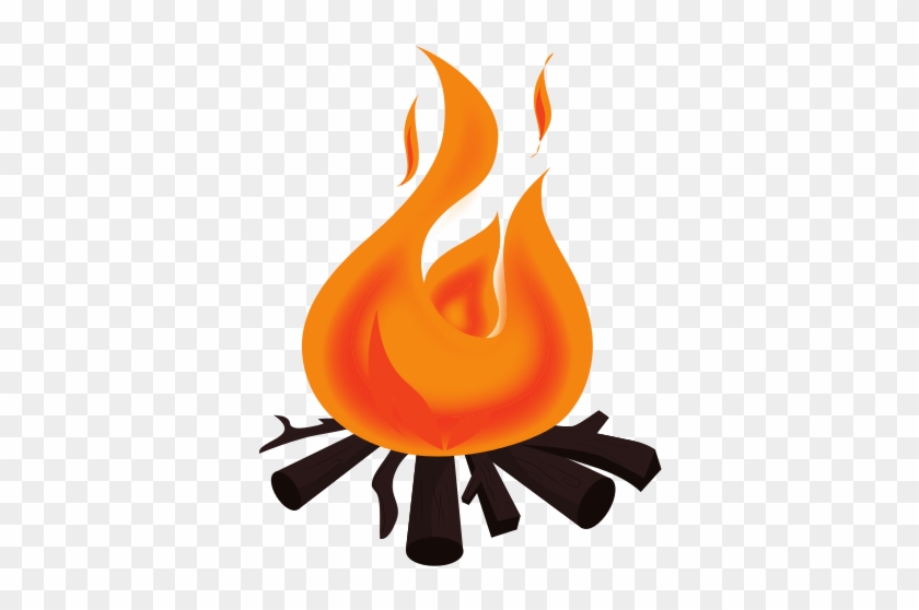 Campfire Icon - Camp Fire Black And White #192457