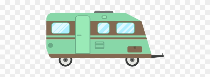 Travel Trailer Vector Transparent Png - Trailer #192532