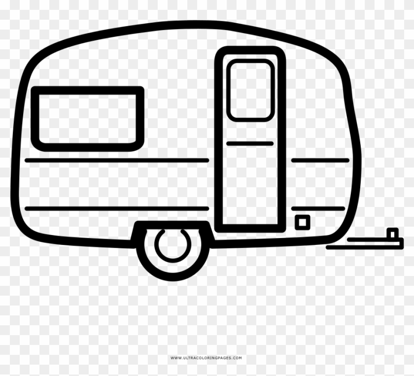 Rv Trailer Coloring Page Ultra Coloring Pages - Trailer Para Colorir #192551