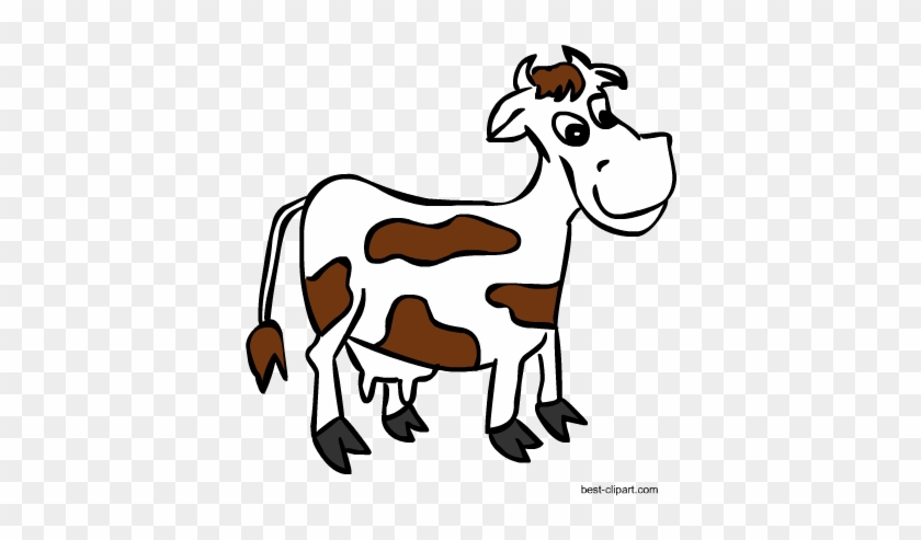 Free Cow Clip Art Image - Kindergarten #192721