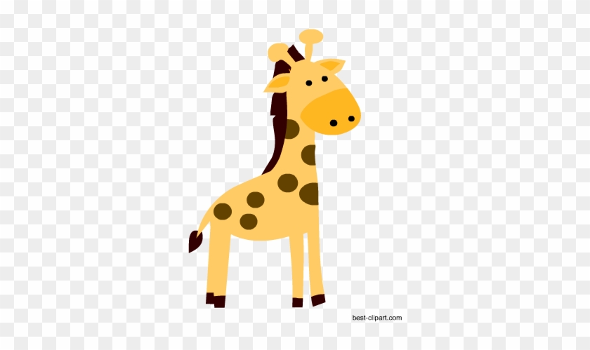 Cute Baby Giraffe Clip Art Image - Giraffe #192753