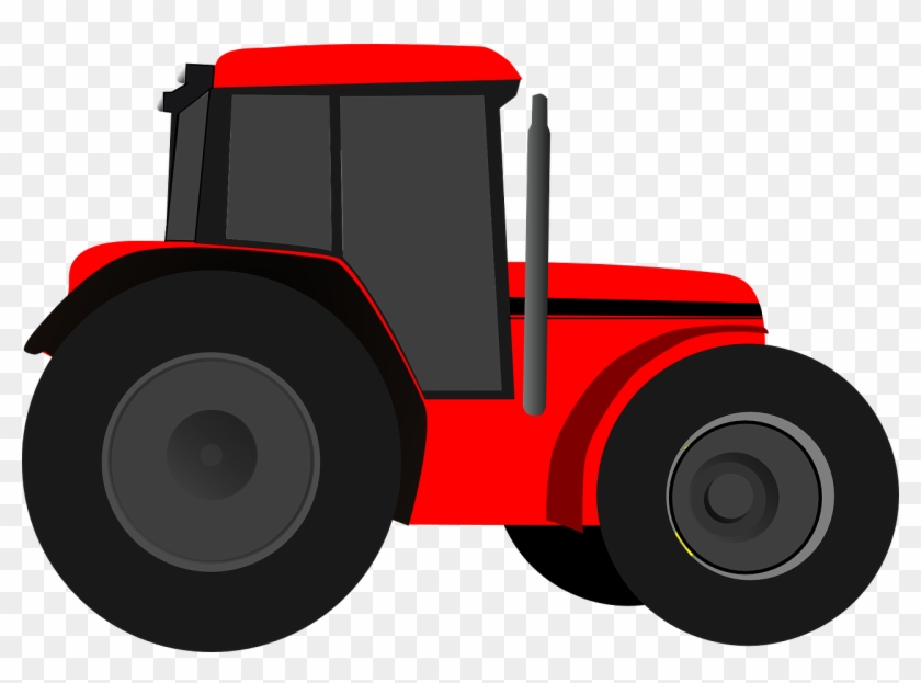 Free Vector Graphic - Case Tractor Clip Art #192754