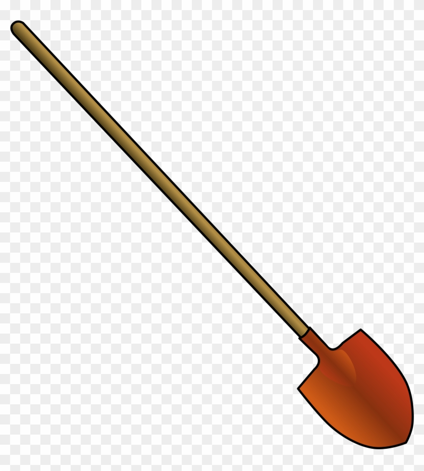 Roundpointshovel Clip Art - Shovel Clipart #192769