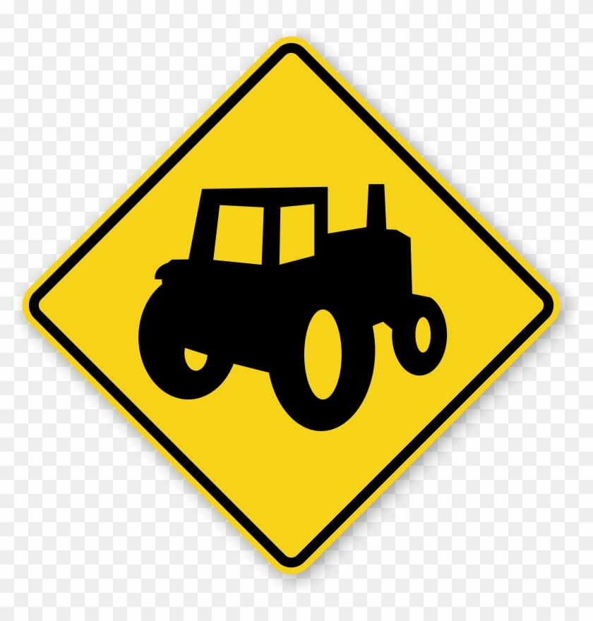 Tractor Symbol - Traffic Sign - Association For The Protection And Defense Of Women's #192787