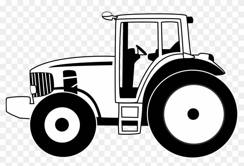 Tractor Outline - Outline Images Of Tractor #192793