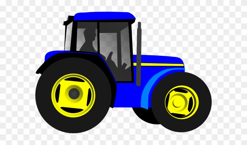 Blue Tractor Clip Art Pictures - Tractor Clip Art #192840