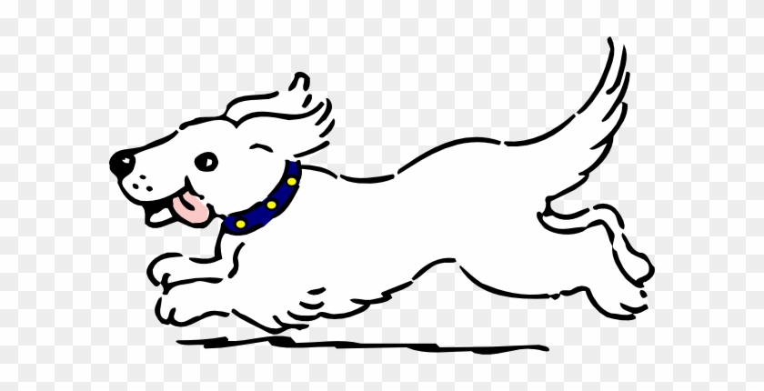 Happy White Dog Clip Art - Dog Clip Art #192868