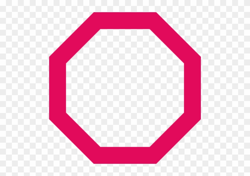 Octagon Clipart - Danger #192897