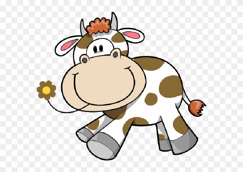 Cartoon Cows Farm Animal Images - Cow Vector #192905