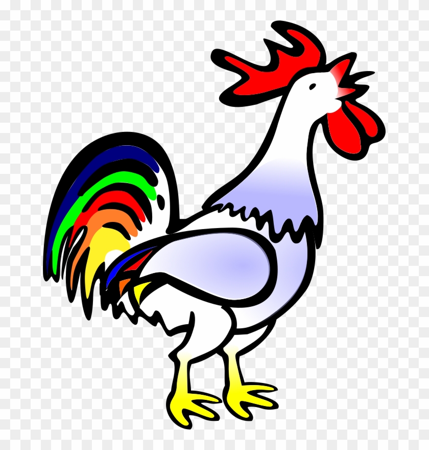 Medium Image - Rooster Free Clipart #192919