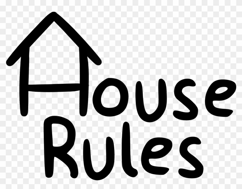 House Rules Clipart - House Rules Clipart #193023